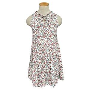 MONTEAU 14” PTP Floral Midi Sleeveless Dress, Multicolour, Size Small.